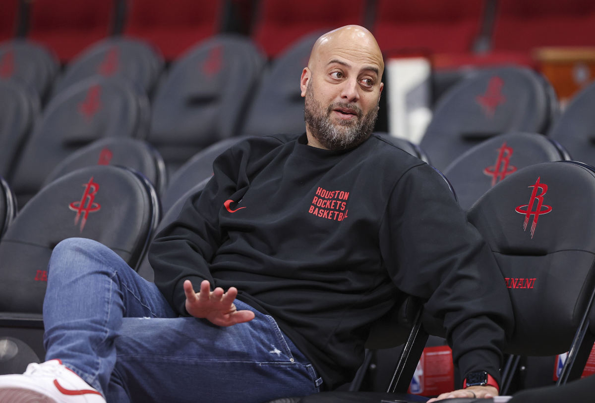 Rockets general manager Rafael Stone